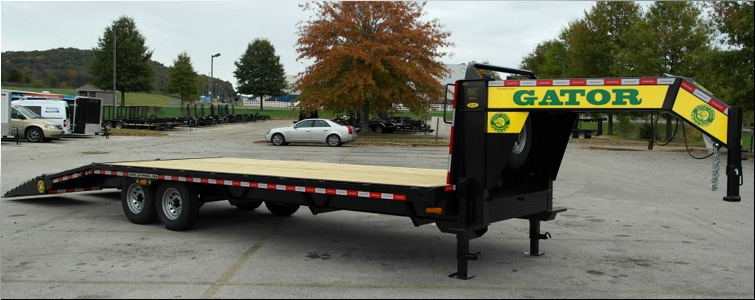 Gooseneck flat bed trailer for sale14k  Chowan County,  North Carolina